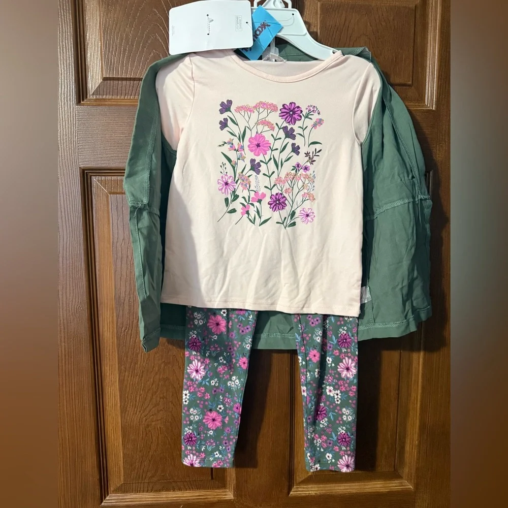 btween Green and Pink Kids Matching Set - Picture 4 of 4